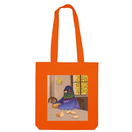 фото Сумка шоппер us basic, оранжевый