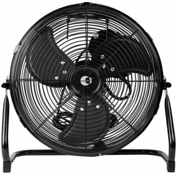 Вентилятор напольный 30 см, цвет черный - фотография № 2