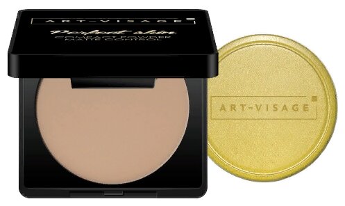 ART-VISAGE Пудра компактная Perfect skin Compact Powder Matte Control 211 теплый беж 7 г