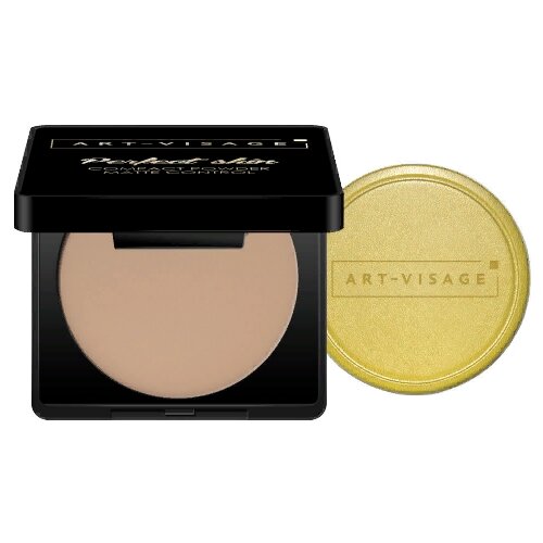 ART-VISAGE Пудра компактная Perfect skin Compact Powder Matte Control 211 теплый беж 7 г