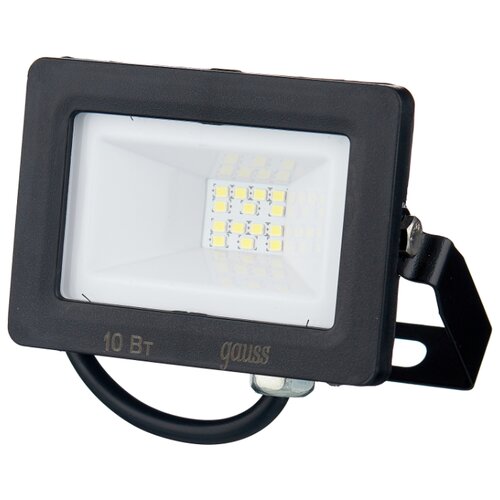 фото Прожектор светодиодный 10 вт gauss 613100310 led ip65 6500к