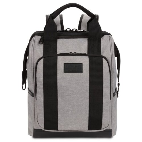 фото Рюкзак swissgear 16,5"doctor bags, серый/черный, полиэстер 900d/пвх, 29 x 17 x 41 см, 20 л