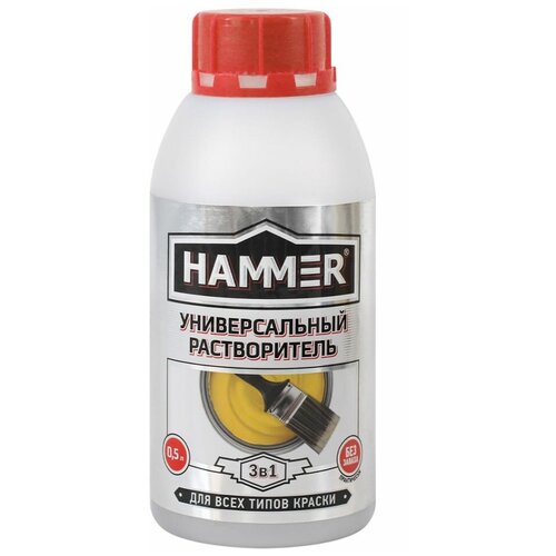 HAMMER Растворитель-очиститель универсальный 0,5 л / 12 ЭК000126966
