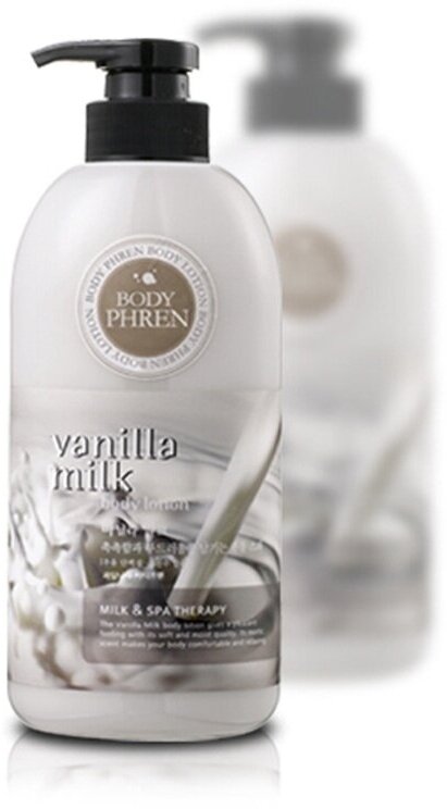 Лосьон для тела с экстрактом ванили Welcos Body Phren Body Lotion (Vanilla Milk) 500мл.