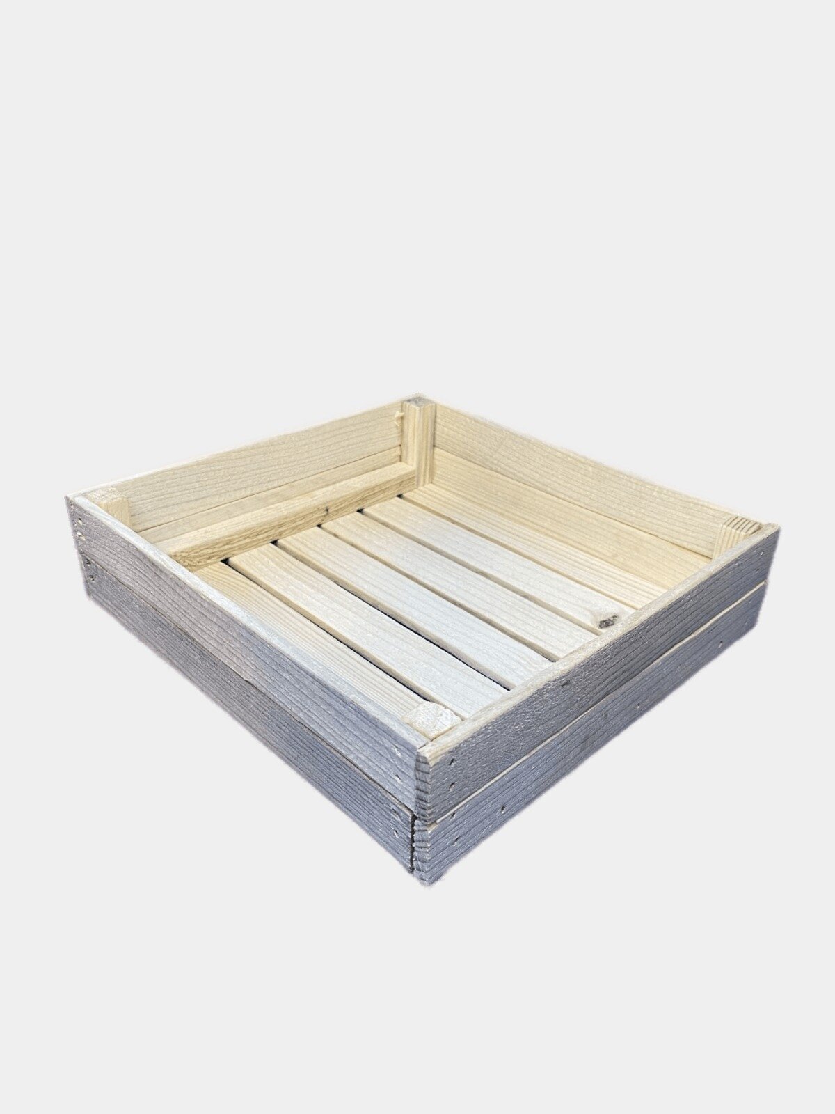 Деревянный ящик для хранения - подарочная коробка