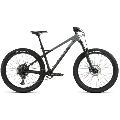 Велосипед горный 1311 PLUS 27,5 (27,5 9 ск. рост. M) 2023, черный-мат/темно-серый-мат
