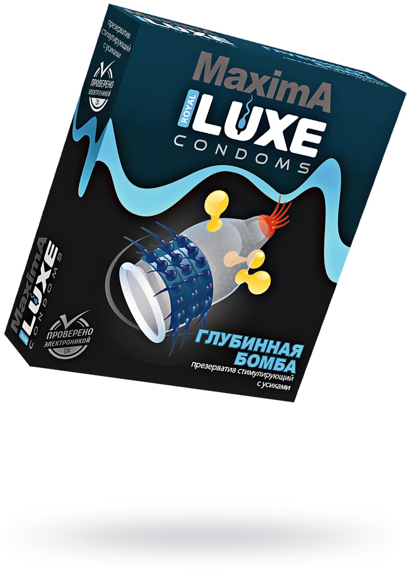 Презерватив Luxe Глубинная Бомба 1 шт