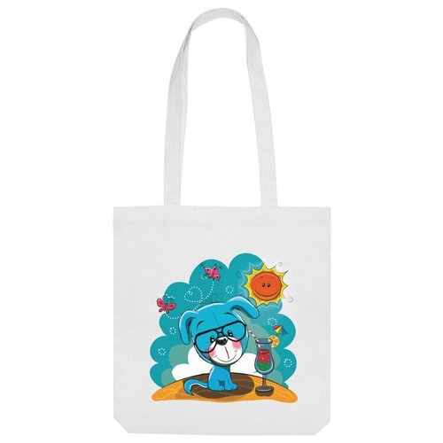 фото Сумка шоппер us basic, белый