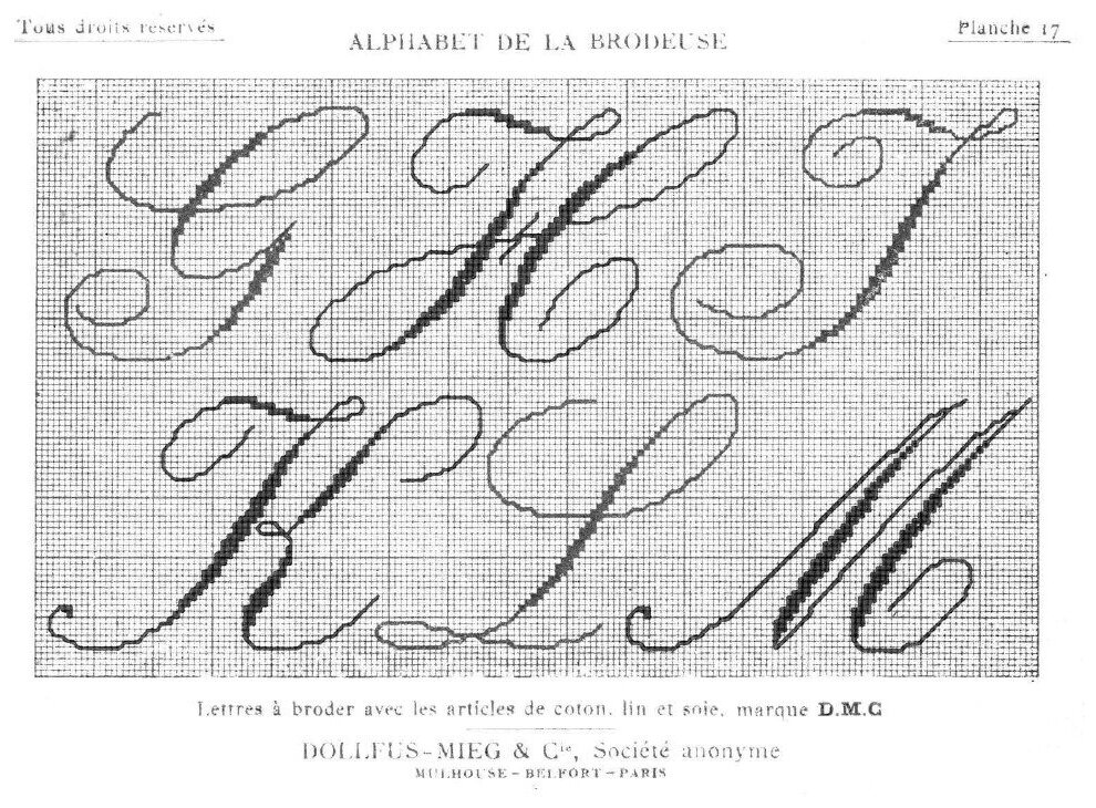 Alphabet de La Brodeuse (G. Dubois) - фото №2