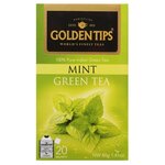 Чай зеленый Golden Tips Mint в пакетиках - изображение