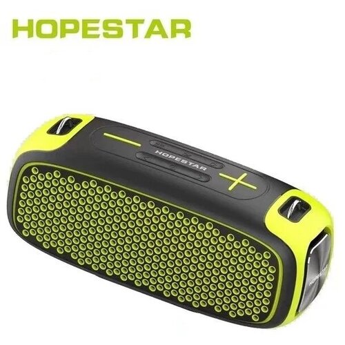 Портативная беспроводная Bluetooth колонка HOPESTAR A30/портативная акустика /блютуз колонка (желтая)