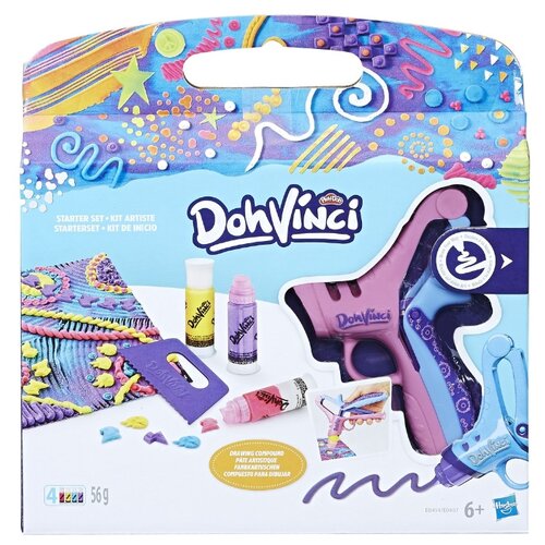 фото Масса для лепки dohvinci набор для творчества базовый узоры-волны (e0454/e0407)