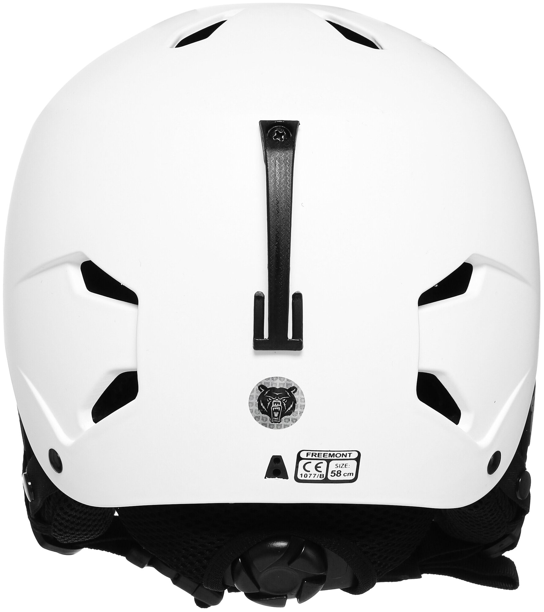 Шлем для сноуборода, горных лыж Terror snow - freedom helmet white, размер L (59-62 см)