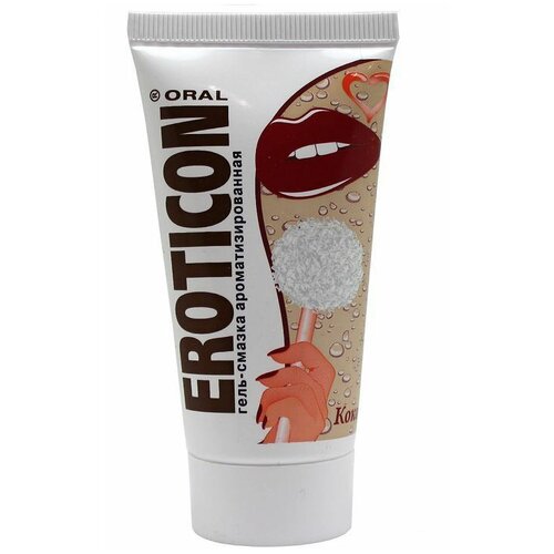 Eroticon Гель-смазка с ароматом кокоса Eroticon - 50 мл.