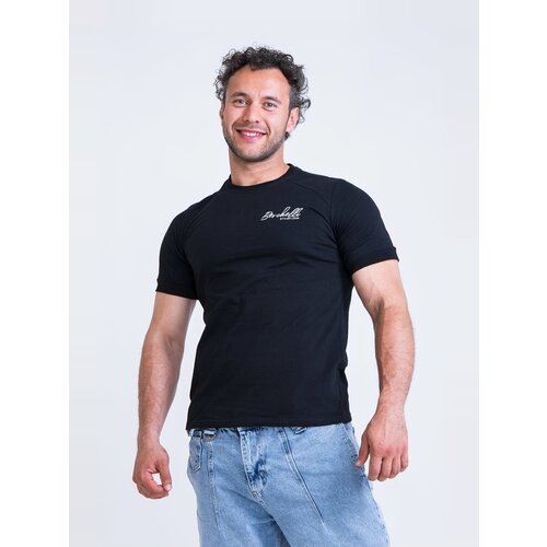 фото Футболка мужская, артикул: 028200, цвет: черный, размер: 58 berchelli