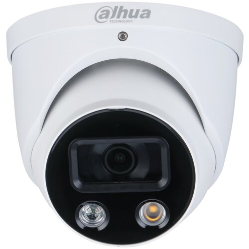 Камера видеонаблюдения Dahua DH-IPC-HDW2449TP-S-IL-0360B белый видеокамера dahua dh ipc hdw2449tp s il 0280b уличная купольная ip видеокамера 4мп 1 2 7” cmos объектив 2 8мм