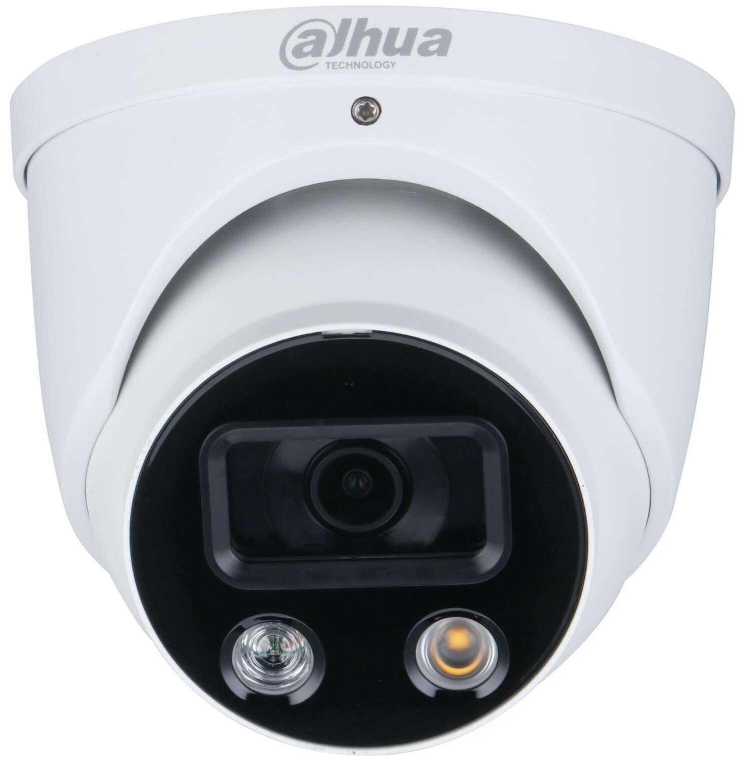 Видеокамера IP Dahua DH-IPC-HDW2449TP-S-IL-0360B уличная купольная Full-color с ИИ 4Мп; 1/2.9” CMOS; объектив 3.6мм