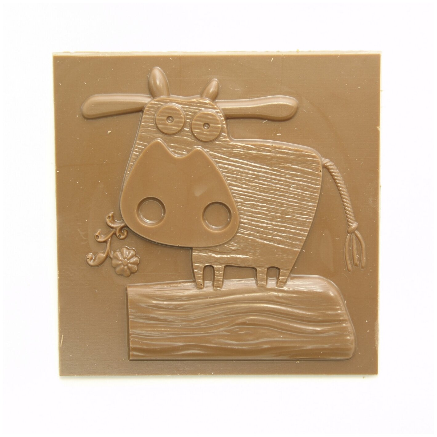 Подарочная шоколадная плитка Frade/Фраде - Бык на лугу (вес-65г) (молочный)