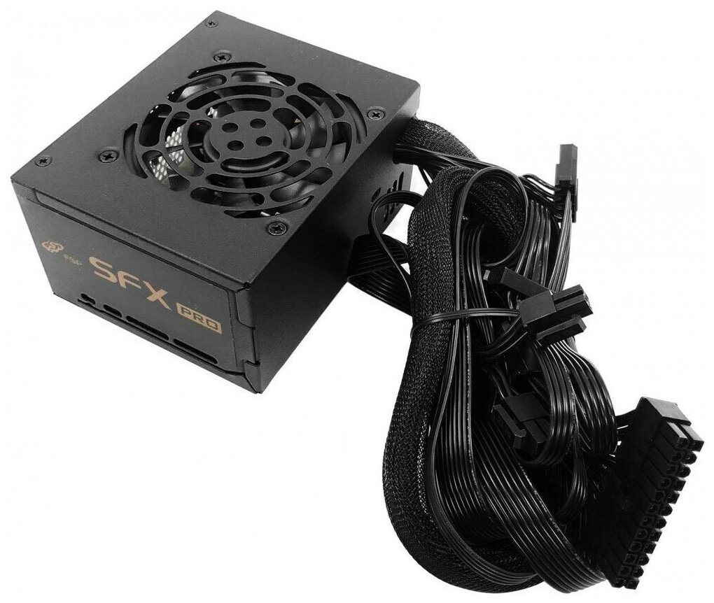 Блок питания SFX FSP 350W 80PLUS Bronze APFC  80mm fan OEM - фото №6