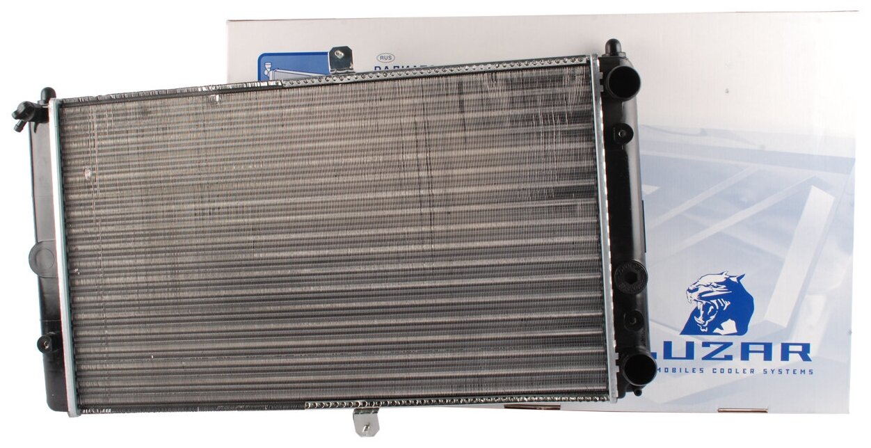 Радиатор охлаждения для автомобилей 2110-12 универсальный LUZAR - фото №2