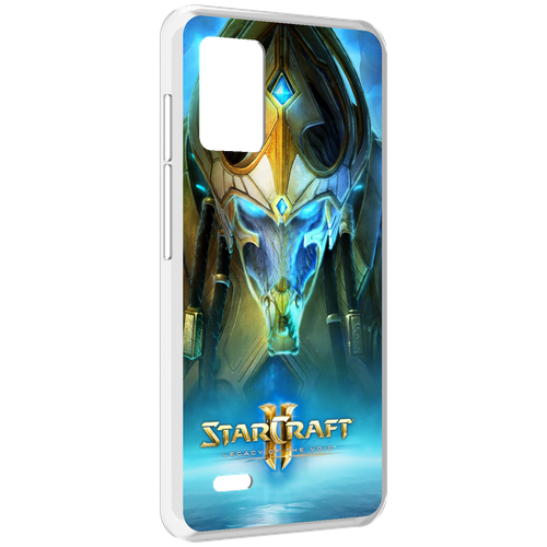 чехол mypads starcraft ii legacy of the void для poco c40 задняя панель накладка бампер Чехол MyPads StarCraft II Legacy of the Void для UMIDIGI Bison X10S / Bison X10G задняя-панель-накладка-бампер