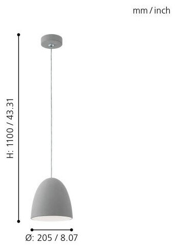 92521 Подвесной светильник EGLO Pratella