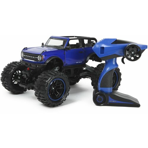 Машина New Bright РУ 1:14 Ford Bronco Синяя 21448U машина new bright ру 1 8 croczilla meg zilla 60897uep