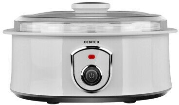 Йогуртница Centek CT-1442 <7 стекл. баночек> 1баночка = 200мл, прозрачная крышка, LED - фотография № 1