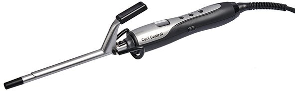 Щипцы Harizma Curl Control 9мм черный/серебристый (H10309LСD-09) - фото №1