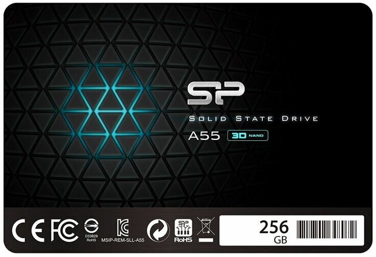 Накопитель SSD 256Gb Silicon Power Ace A55 SP256GBSS3A55S25 SATA III