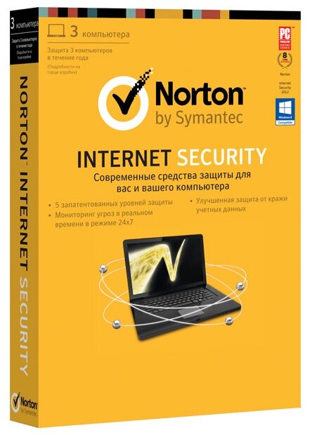Антивирус Symantec Norton Internet Security 2013