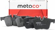 Колодки тормозные задние дисковые к-кт Metaco 3010-220