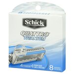 Schick Quattro Titanium Сменные кассеты - изображение