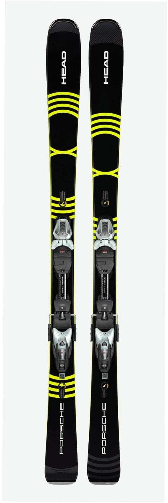 Горные лыжи с креплениями HEAD 2022-23 Porsche 8 series SF-PR+PROTECTOR PR 13 GW BR.95[P] black-yellow (см:177)