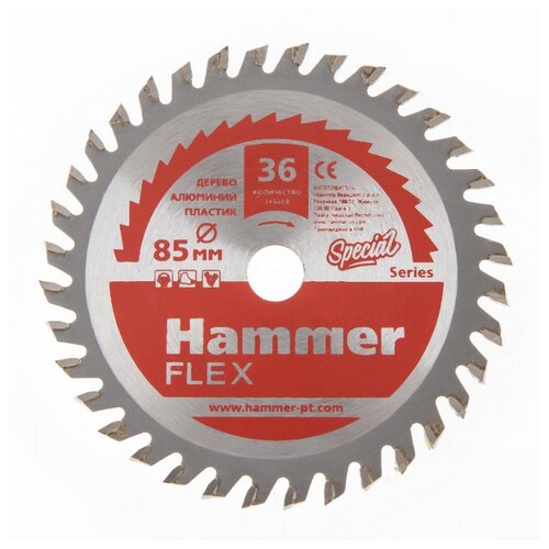 фото Пильный диск Hammer Flex 205-134 85х10 мм