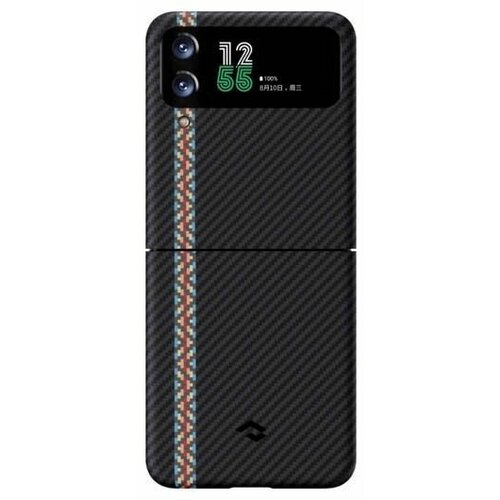 Чехол Pitaka MagEZ Case 3 для Samsung Galaxy Z Flip4, цвет Рапсодия (Raphsody) чехол pitaka magez case 3 для samsung galaxy для s23 plus цвет черный rhapsody