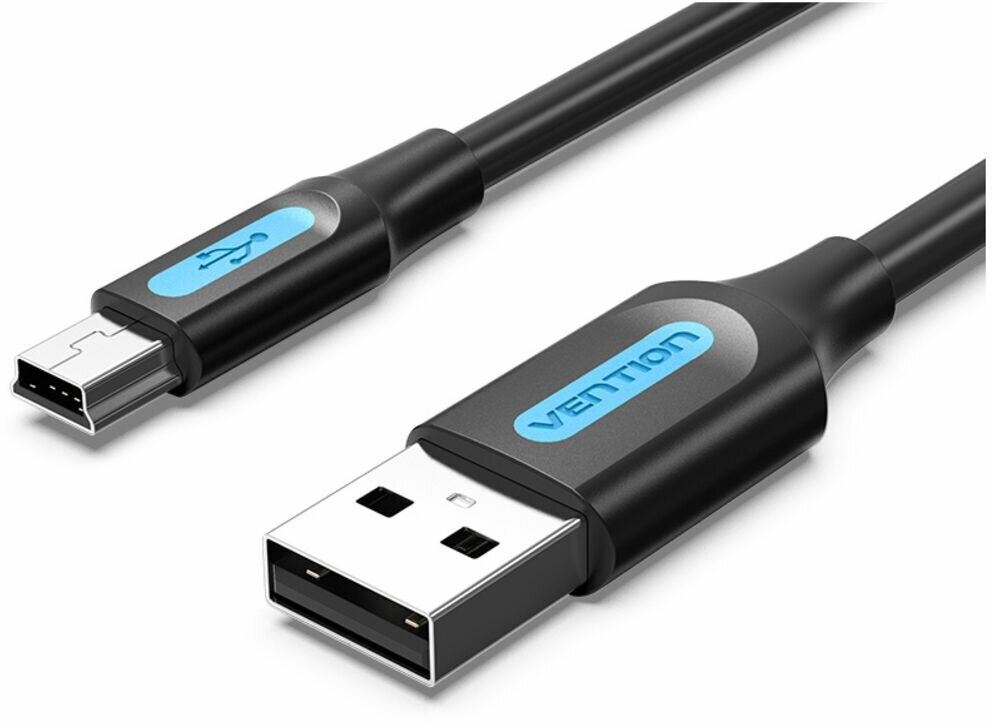 Кабель USB2.0 тип А(m)-miniB(5P) 2м. Vention COMBH