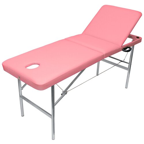 Массажный стол Your Stol трехзонный, 180х60, розовый