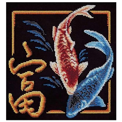 PANNA Набор для вышивания И-1983 Иероглиф Богатство, 25 х 24 см