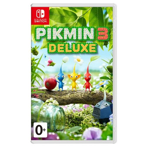 Игра Pikmin 3 Deluxe для Nintendo Switch, картридж pikmin 4 [nintendo switch английская версия]