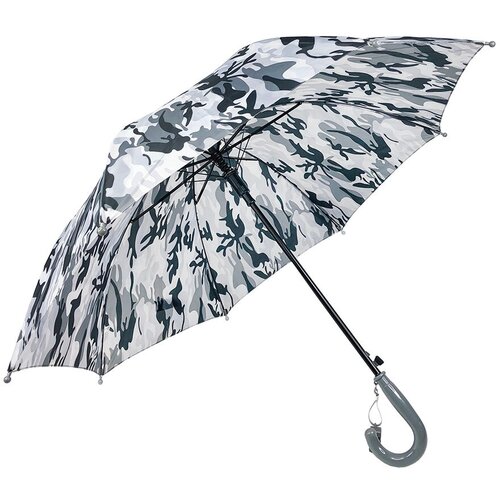 Зонт-трость Meddo, серый дождевик детский детский зонт