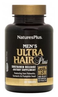 Natures Plus Ultra Hair Plus Men's 60 таблеток