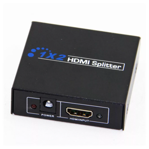 Сплиттер разветвитель Divisor Splitter Hdmi 1x2 Hub 2 Portas 1080p 3d Ver 1.4 (Черный)