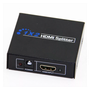 Сплиттер разветвитель Divisor Splitter Hdmi 1x2 Hub 2 Portas 1080p 3d Ver 1.4 (Черный)