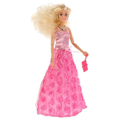 фото Кукла карапуз софия в розовом платье, 29 см, 99504-s-an