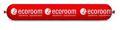 Герметик акриловый ecoroom AS-16 для деревянного строения, белый, 600мл - фотография № 5