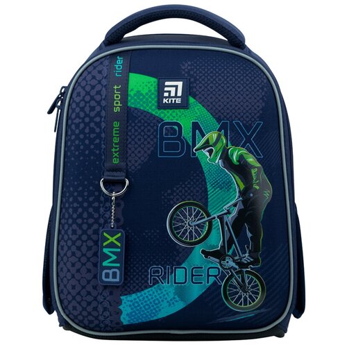 фото Каркасный рюкзак для мальчика kite education bmx k22-555s-10