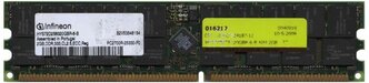 Оперативная память Infineon 2 ГБ DDR 333 МГц DIMM CL2.5 HYS72D256320GBR-6-B