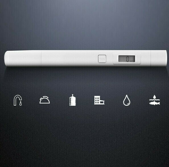 Тестер качества воды Xiaomi Mi TDS Pen (XMTDS01YM) - фото №7