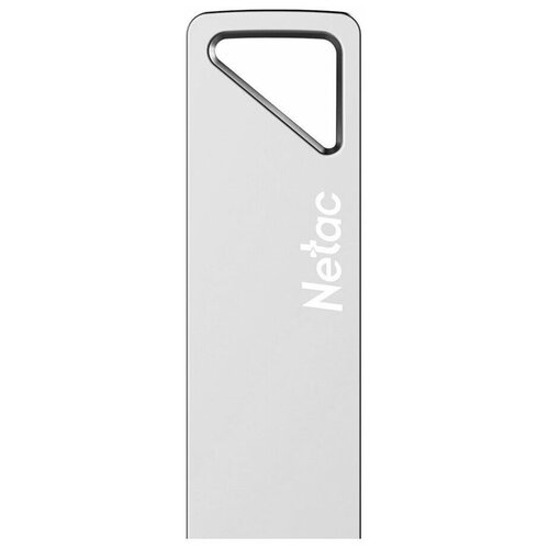 Флешка USB NETAC U326 16ГБ, USB2.0, серебристый [nt03u326n-016g-20pn]